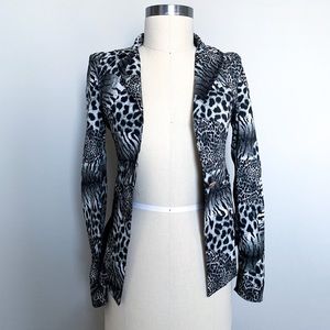 Animal Print Blazer